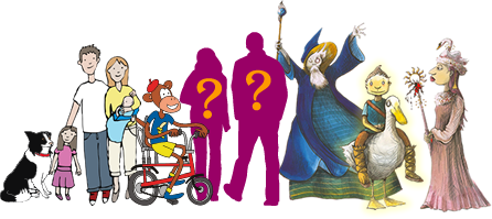 Imgae: Characters from Gaelic4Parents.com
