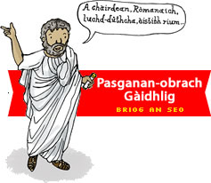Graphic link: Gaelic topic packs 