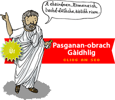 Graphic link: Gaelic topic packs